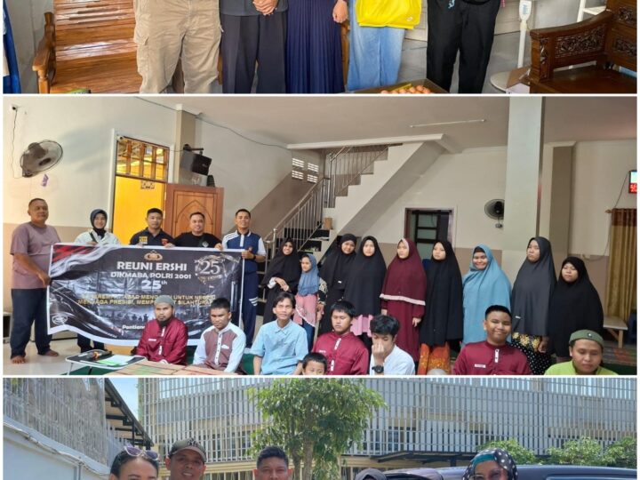 Dari Persaudaraan untuk Kemanusiaan, ERSHI Polda Kalbar Salurkan Tali Asih di Hari Reuni Perak
