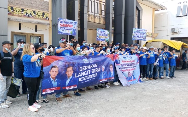 “Gerakan Langit Biru”, Demokrat Bengkayang Ajak Masyarakat Peduli Lingkungan