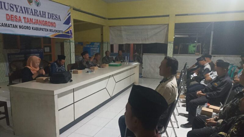 Musdes Tanjangrono Berakhir Tanpa Jawaban, Warga Tuntut Keterbukaan BUMDes Permata Majapahit