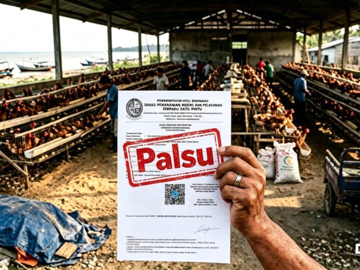 DI Buat Laporan Polisi Kasus Dugaan Penipuan dan Penggelapan Atas PBG Serta Perizinan usaha Palsu Kandang Ternak Ayam Petelur di Paluh Sibaji Pantai Labu, 1,1 Miliar Raib