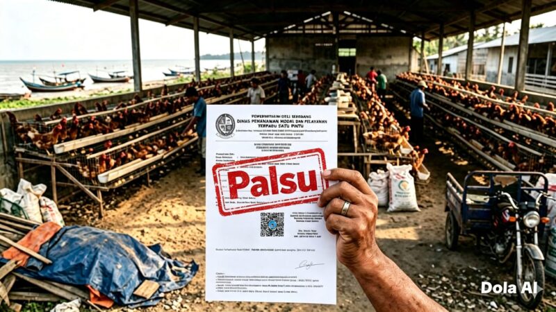 DI Buat Laporan Polisi Kasus Dugaan Penipuan dan Penggelapan Atas PBG Serta Perizinan usaha Palsu Kandang Ternak Ayam Petelur di Paluh Sibaji Pantai Labu, 1,1 Miliar Raib