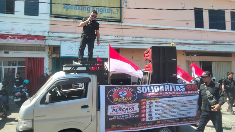 Aksi Unras Jilid II, Solidaritas Gowa Akan Desak Kapolresta Tutup Tambang Liar Dan Copot Kanit Tipidter