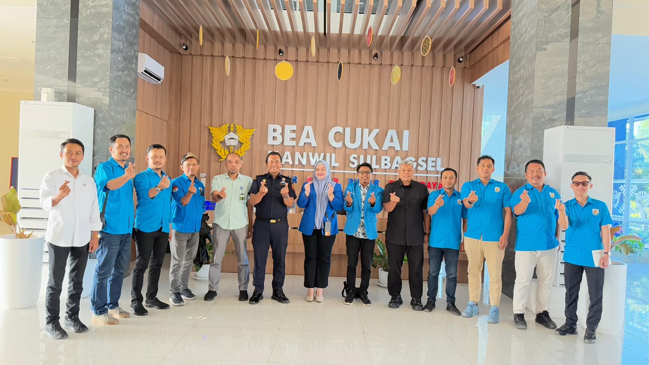 KNPI Sulsel Gandeng Bea Cukai Makassar, Bidik Kolaborasi Pemberdayaan Pemuda