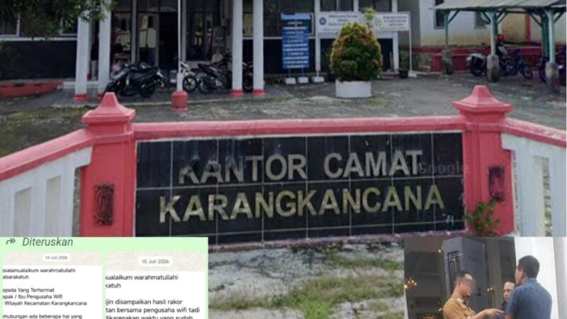 Fric Soroti Rp1,3 Juta Disebut Sekadar Usulan, Camat Karangkancana Perlu Jelaskan Mekanisme dan Legalitasnya
