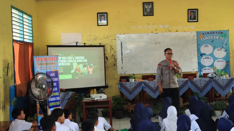 Kanit Reskrim Polsek Lubuk Linggau Utara 1 Laksanakan Kegiatan Pencegahan Dan Pembinaan