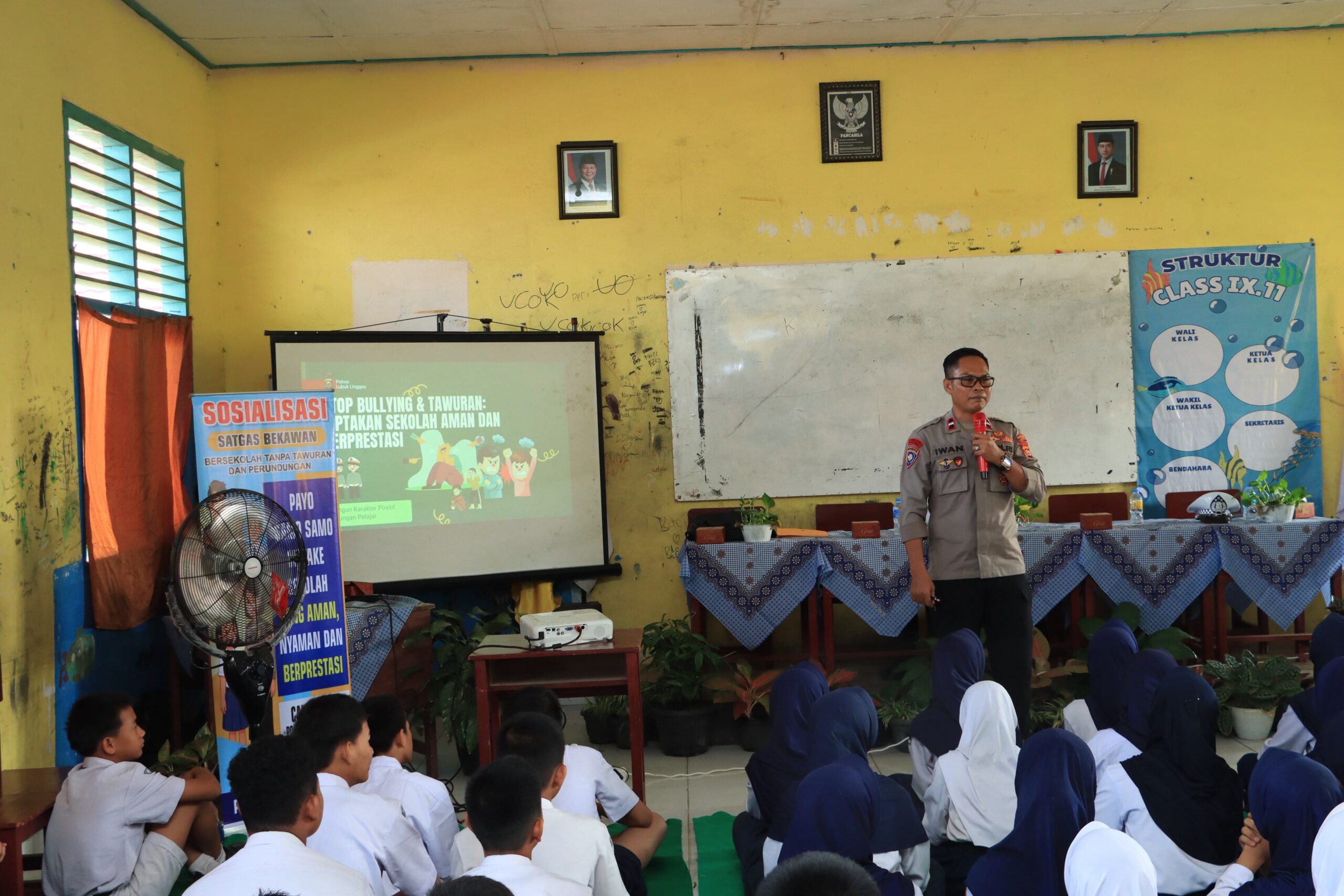 Kanit Reskrim Polsek Lubuk Linggau Utara 1 Laksanakan Kegiatan Pencegahan Dan Pembinaan