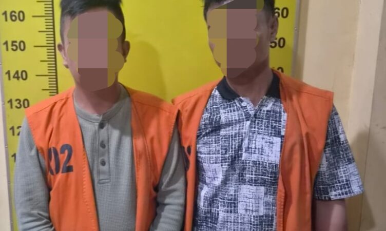 Simpan Shabu di Kantong Celana, 2 Warga Sergai Ditangkap Sat Narkoba Polresta Deli Serdang