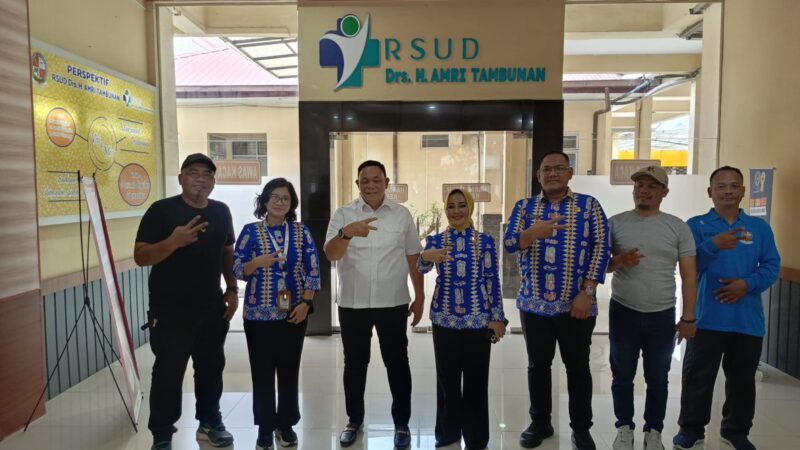 Dhanil Ginting Apresiasi Kebersihan dan Pelayanan RSUD Amri Tambunan, Dorong Deliserdang Sehat
