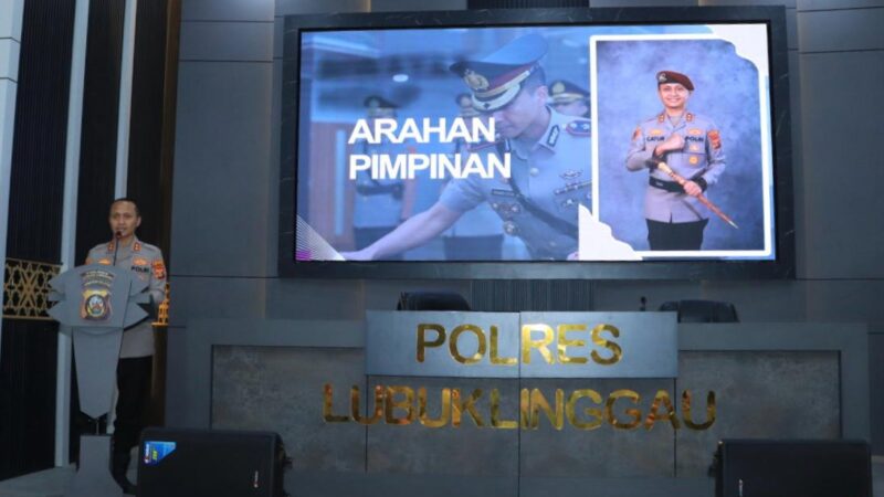 Gelora Semangat Peringatan HUT ke-81 Kemerdekaan Republik Indonesia, Kapolres Lubuk Linggau Memberikan Arahan Strategis dan Penekanan Mendalam Kepada Seluruh Jajaran Personil.