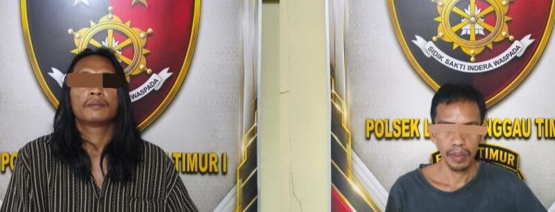 Jajaran Unit Reskrim Polsek Lubuk Linggau Timur 1, Telah Mengamankan Dua Tersangka Kasus Tindak Pidana Pencurian
