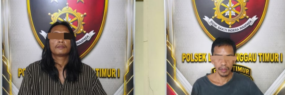 Jajaran Unit Reskrim Polsek Lubuk Linggau Timur 1, Telah Mengamankan Dua Tersangka Kasus Tindak Pidana Pencurian