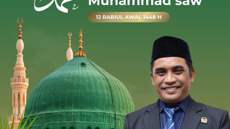 Ketua FPKB DPRD Blora: Selamat Memperingati Maulid Nabi Muhammad SAW