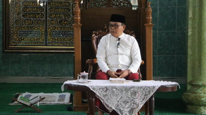 Pesan KH Akhmad Khambali di Momen Maulid Nabi Muhammad SAW, Perkuat Kolaborasi Antara Ulama, Umaro, Polri Dan Umat