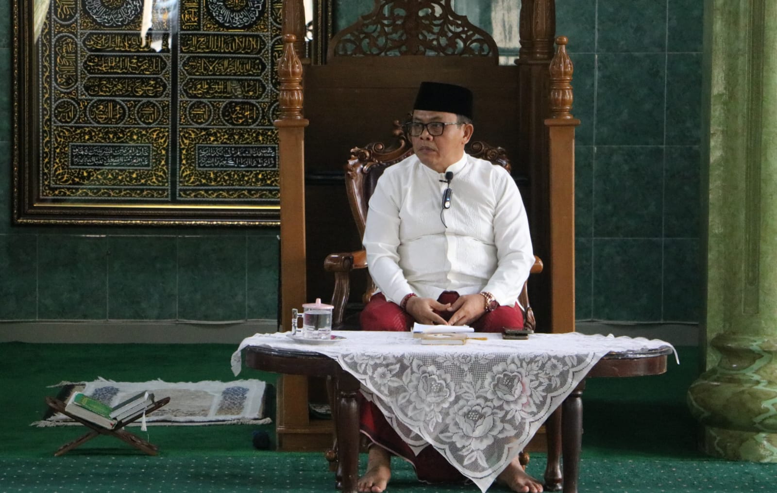 Pesan KH Akhmad Khambali di Momen Maulid Nabi Muhammad SAW, Perkuat Kolaborasi Antara Ulama, Umaro, Polri Dan Umat
