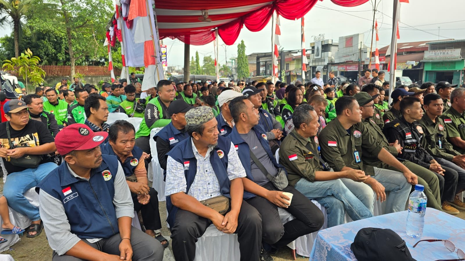 Silaturahmi Solidaritas Transportasi Online Sumut, Ojol Sumut Dukung Kamtibmas dan Kondusifitas Sumut