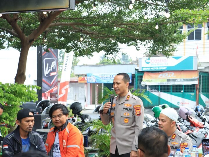 Santai Namun Sarat, Kapolres Lubuk Linggau Melaksanakan Kegiatan Pertemuan Dan Ngopi Bareng