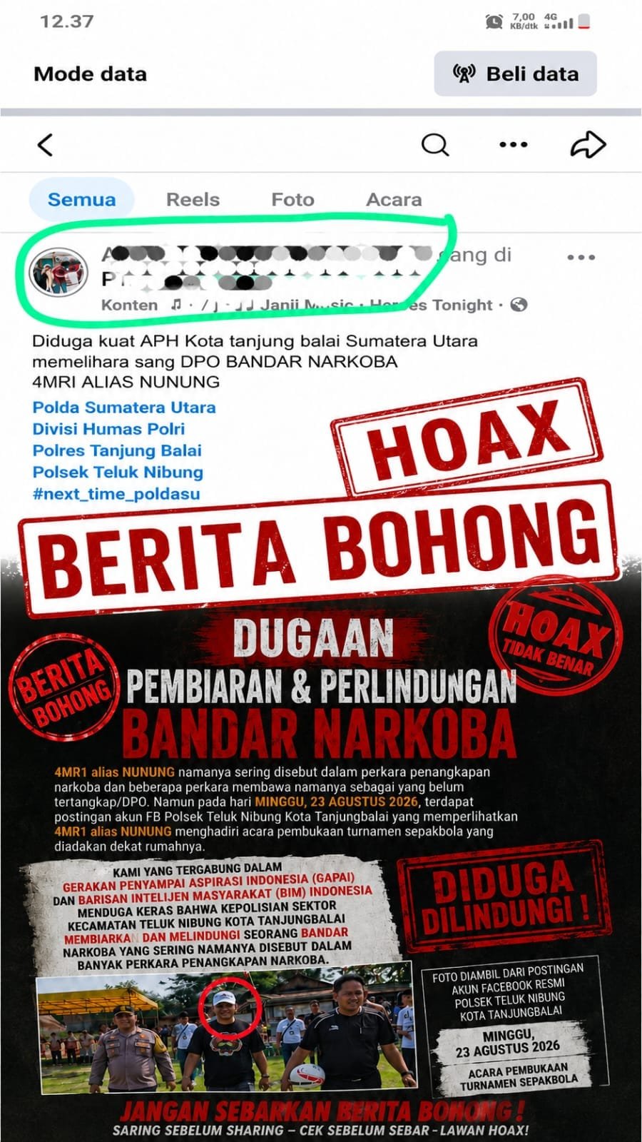 Nama Baik Dicemarkan, Amri Alias Nunung Bantah Tuduhan Buronan Polisi
