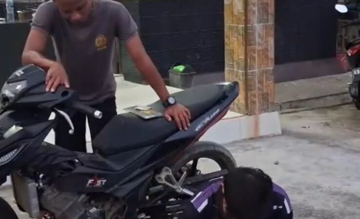 Suara Bising Bikin Resah, Polsek Air Besar Tertibkan Pengguna Knalpot Brong