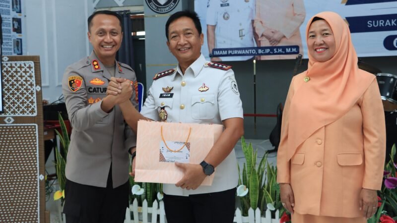 Kapolres Lubuk Linggau Menghadiri Upacara Sertijab Kepala Lembaga Pemasyarakatan Kelas IIA