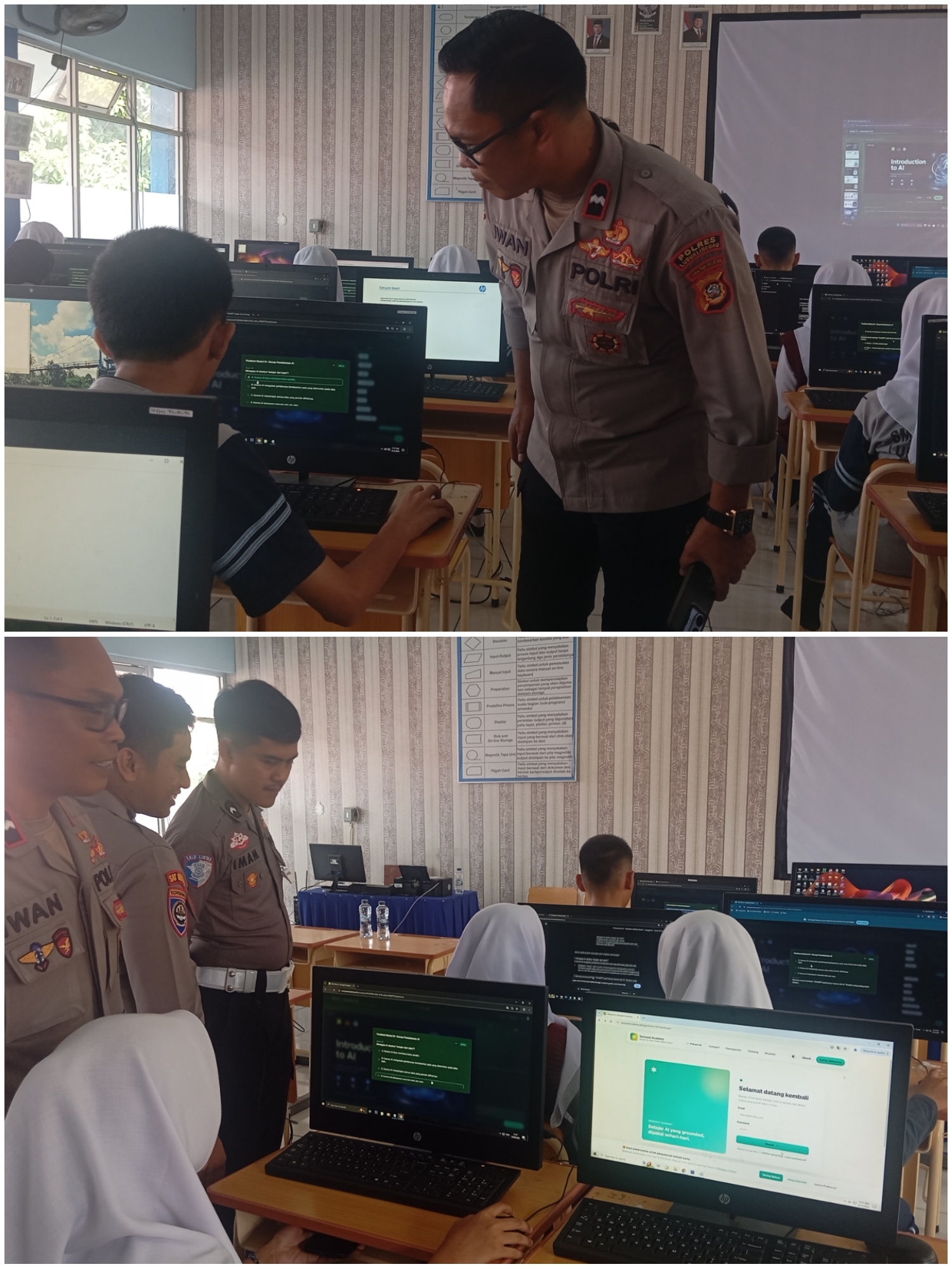 Kasihumas Polres Lubuk Linggau Polda Sumsel Memberikan Edukasi Komprehensif Tentang Pemanfaatan, Etika Serta Bahayanya Penyalahgunaan Medsos