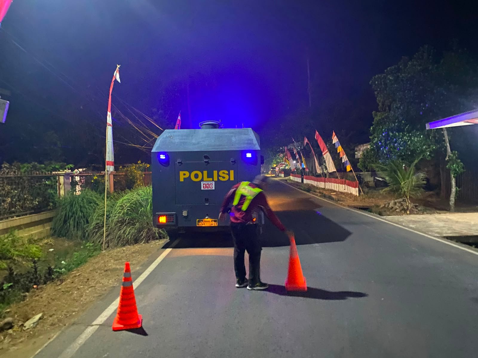 Setelah Menerima Laporan,  Polsek Lubuk Linggau Selatan I Tindaklanjuti Informasi Adanya Kebakaran