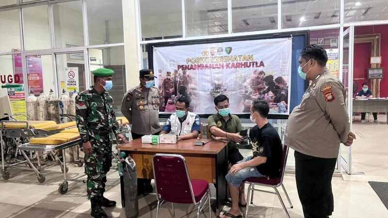 “Hadapi Ancaman Karhutla, Posko Kesehatan Puskesmas Pahauman Siaga Lindungi Masyarakat”