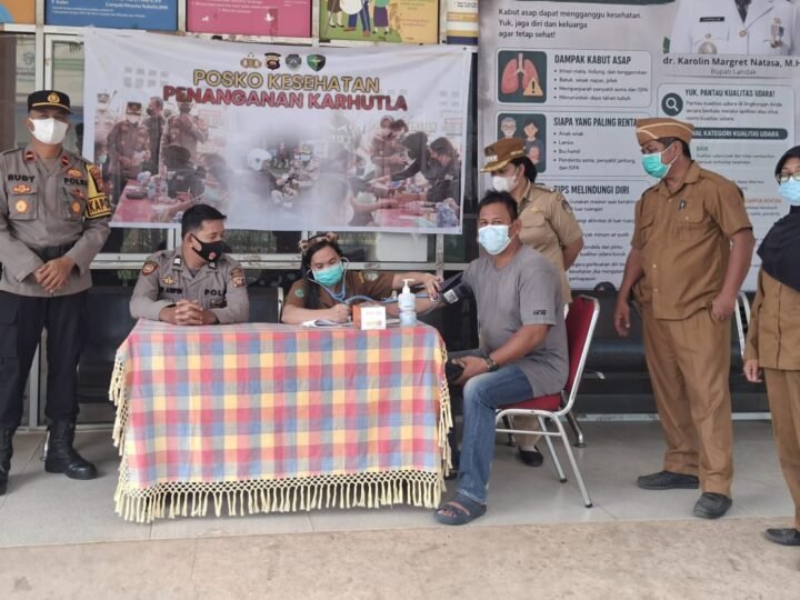 Lindungi Masyarakat dari Dampak Karhutla, Posko Kesehatan Disiapkan di Sebangki