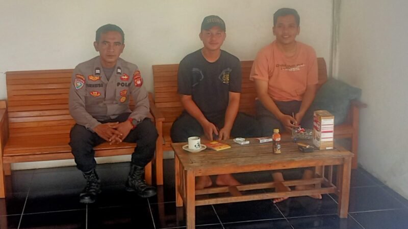 Polisi Hadir di Tengah Warga, Kanit Binmas Sebangki Ajak Masyarakat Bersama Jaga Keamanan