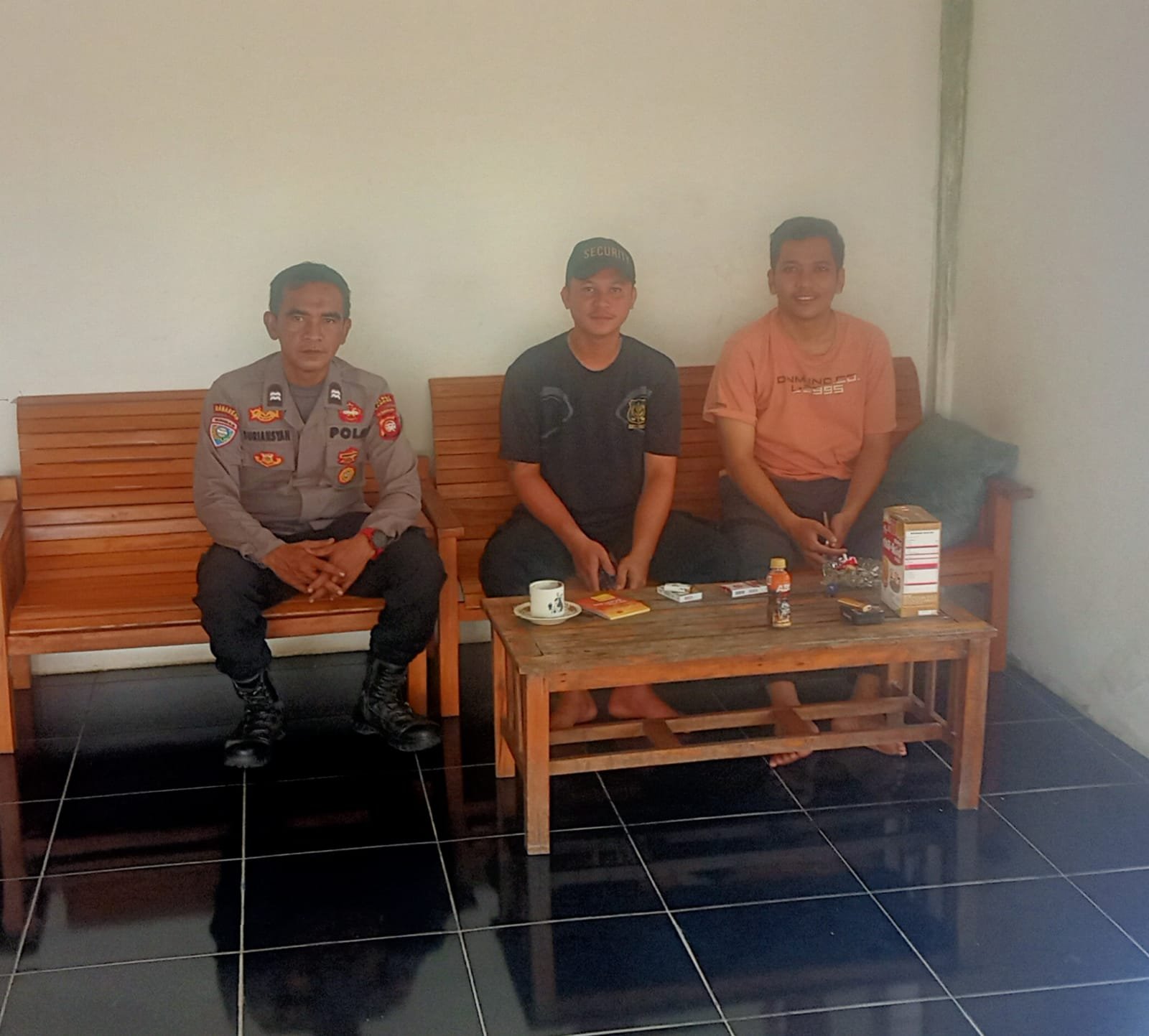 Polisi Hadir di Tengah Warga, Kanit Binmas Sebangki Ajak Masyarakat Bersama Jaga Keamanan