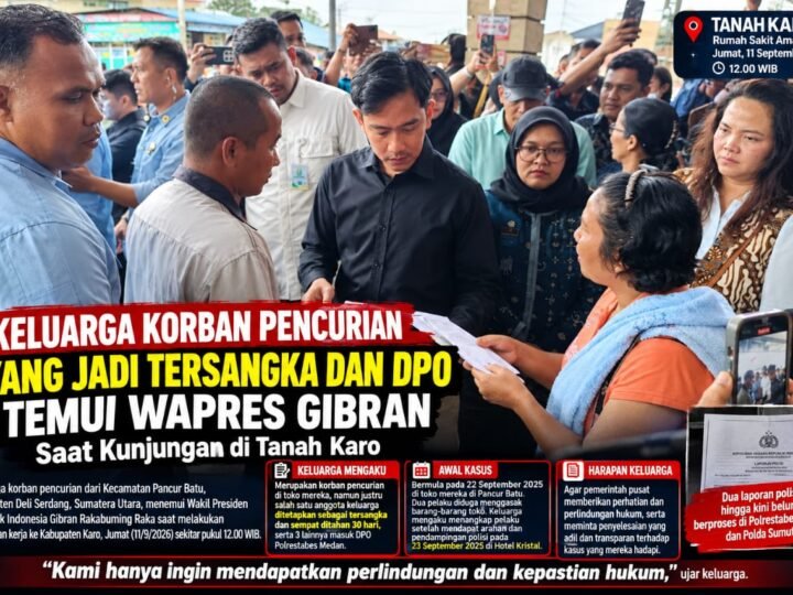 WAPRES GIBRAN TERKEJUT! KELUARGA PANCUR BATU MENGADU: KORBAN PENCURIAN MALAH JADI TERSANGKA, TIGA KELUARGA DISEBUT MASUK DPO