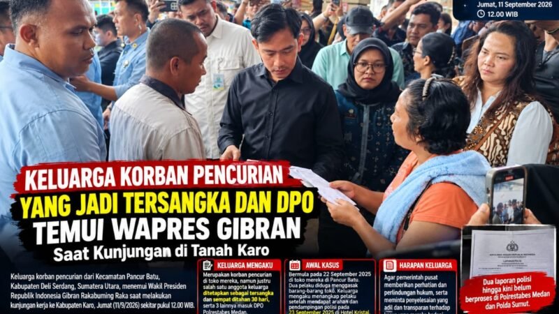 WAPRES GIBRAN TERKEJUT! KELUARGA PANCUR BATU MENGADU: KORBAN PENCURIAN MALAH JADI TERSANGKA, TIGA KELUARGA DISEBUT MASUK DPO