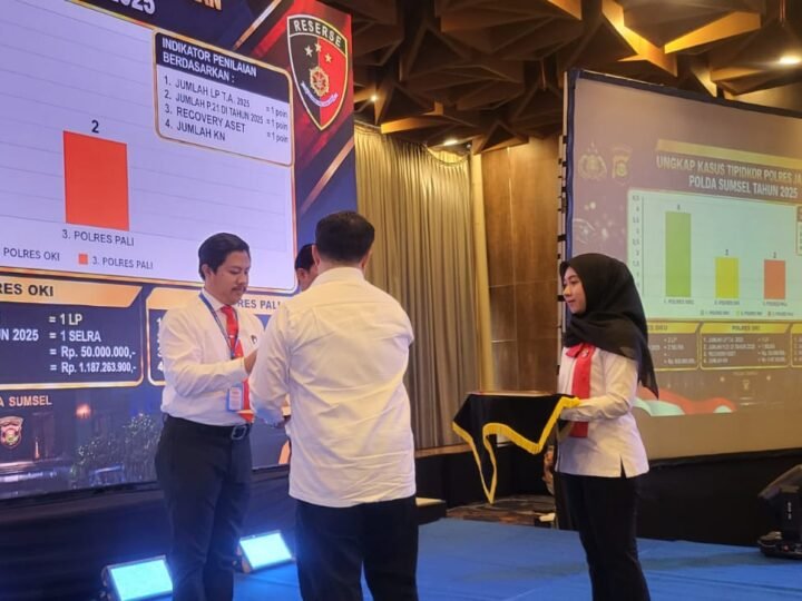 Satreskrim Mewakili Kapolres Lubuk Linggau, Untuk Mengikuti Rapat Kerja Teknis (Rakernis) di Bali room Hotel Aston Palembang