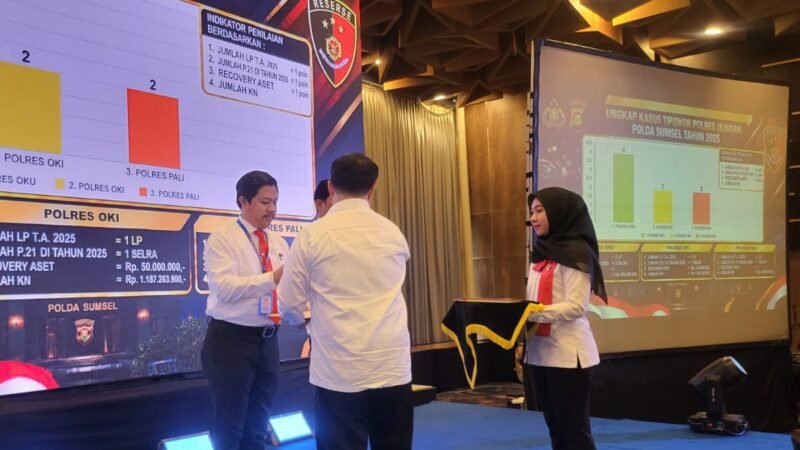 Satreskrim Mewakili Kapolres Lubuk Linggau, Untuk Mengikuti Rapat Kerja Teknis (Rakernis) di Bali room Hotel Aston Palembang