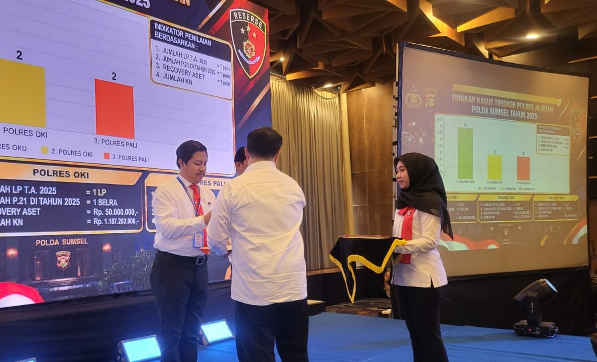 Satreskrim Mewakili Kapolres Lubuk Linggau, Untuk Mengikuti Rapat Kerja Teknis (Rakernis) di Bali room Hotel Aston Palembang