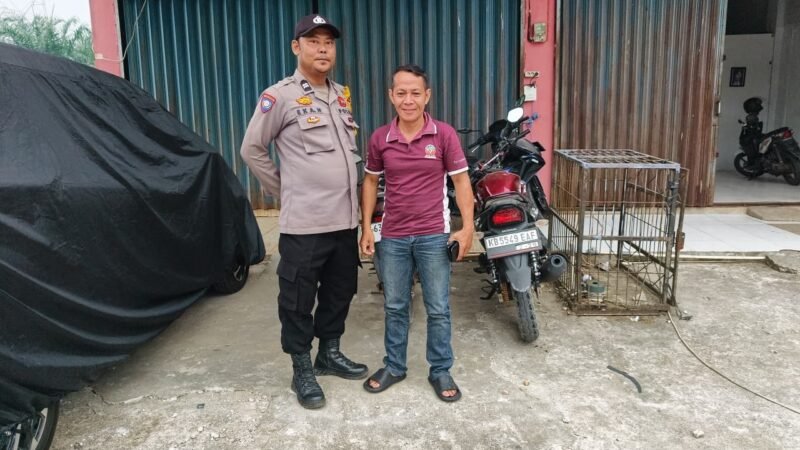 Patroli dan Dialog, Cara Polisi Sungai Tebelian Bangun Kewaspadaan Warga