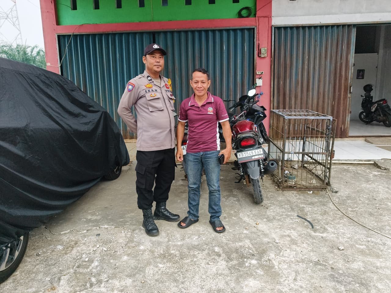Patroli dan Dialog, Cara Polisi Sungai Tebelian Bangun Kewaspadaan Warga