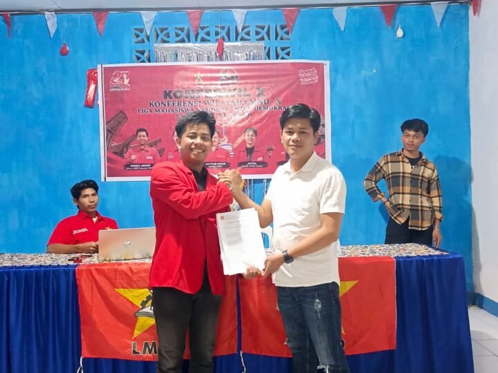 Konferensi Wilayah (Konferwil) ke-X Liga Mahasiswa Nasional untuk Demokrasi (LMND) Sulawesi Selatan di Kota Palopo resmi menetapkan Bung Putra sebagai Ketua Wilayah LMND Sulawesi Selatan periode 2026–2028