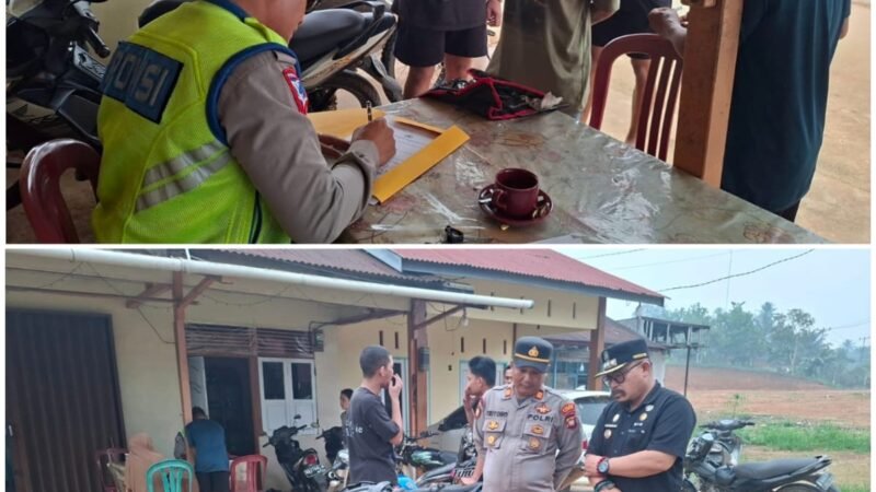 “Knalpot Brong Ditertibkan! Polsek Sengah Temila Bersama Forkopimcam Jaga Kenyamanan Warga”