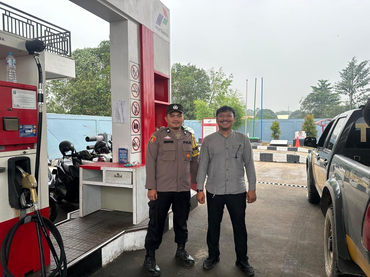 Antisipasi Gangguan Kamtibmas, Polisi Sambangi Sejumlah Tempat Usaha di Sungai Tebelian