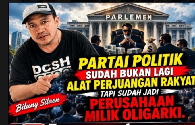 BILUNG SILAEN: NEGARA SUDAH RUSAK! LAWAN OLIGARKI, BUBARKAN BADAN GIZI NASIONAL SEKARANG JUGA !!