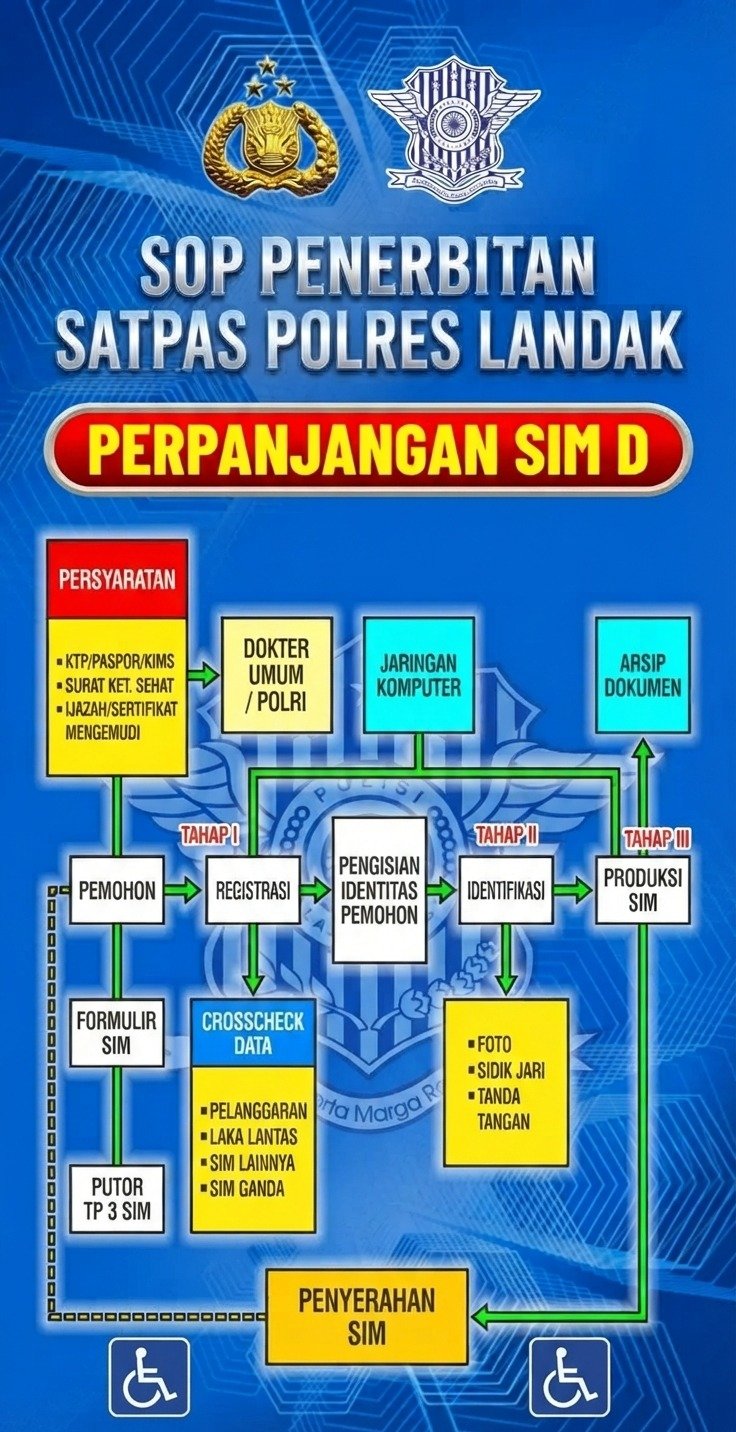 Polres Landak Wujudkan Pelayanan Inklusif bagi Penyandang Disabilitas