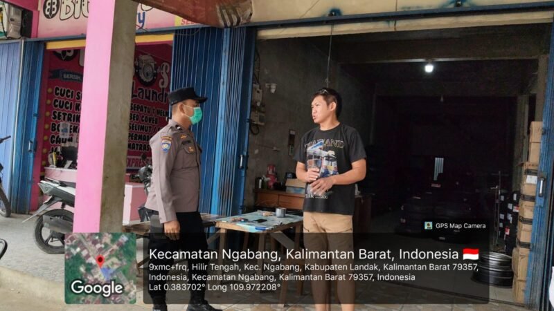 Asap Karhutla Masih Terasa, Polisi Tak Henti Edukasi Warga untuk Gunakan Masker