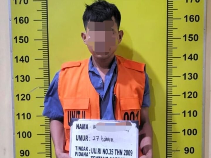 Coba kabur bawa sabu 4,48gram, IH disergap Satresnarkoba Polresta Deli Serdang