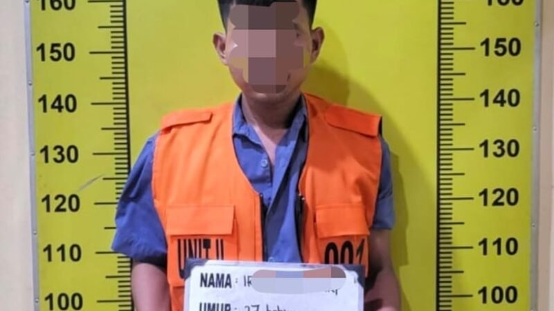 Coba kabur bawa sabu 4,48gram, IH disergap Satresnarkoba Polresta Deli Serdang