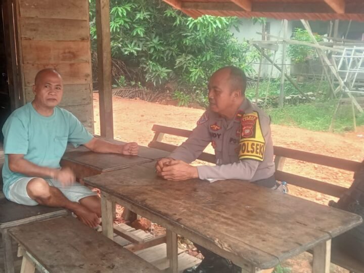 Jalin Silaturahmi, Kapolsek Sebangki Rangkul Tokoh Masyarakat Wujudkan Ketahanan Pangan