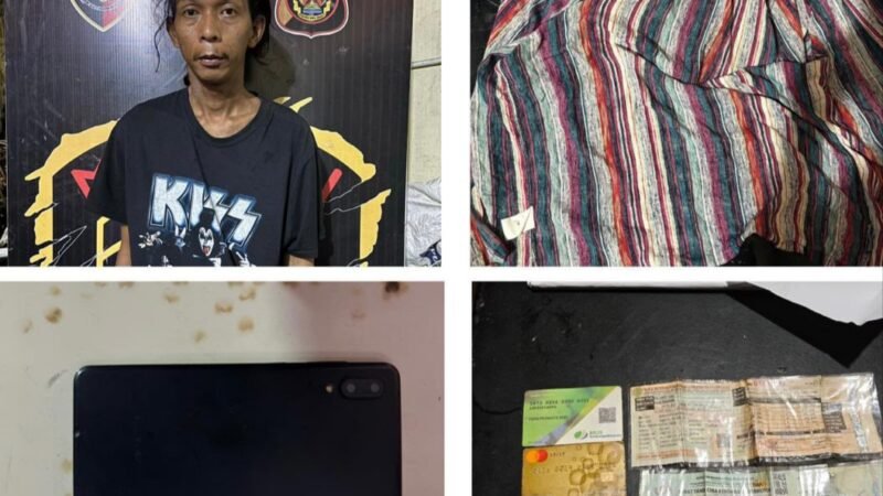 Unit Pidum Satreskrim polres lubuk Linggau Berhasil Mengamankan Seorang Pelaku Pencurian