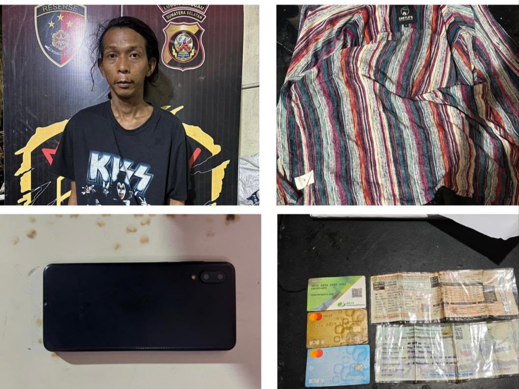 Unit Pidum Satreskrim polres lubuk Linggau Berhasil Mengamankan Seorang Pelaku Pencurian