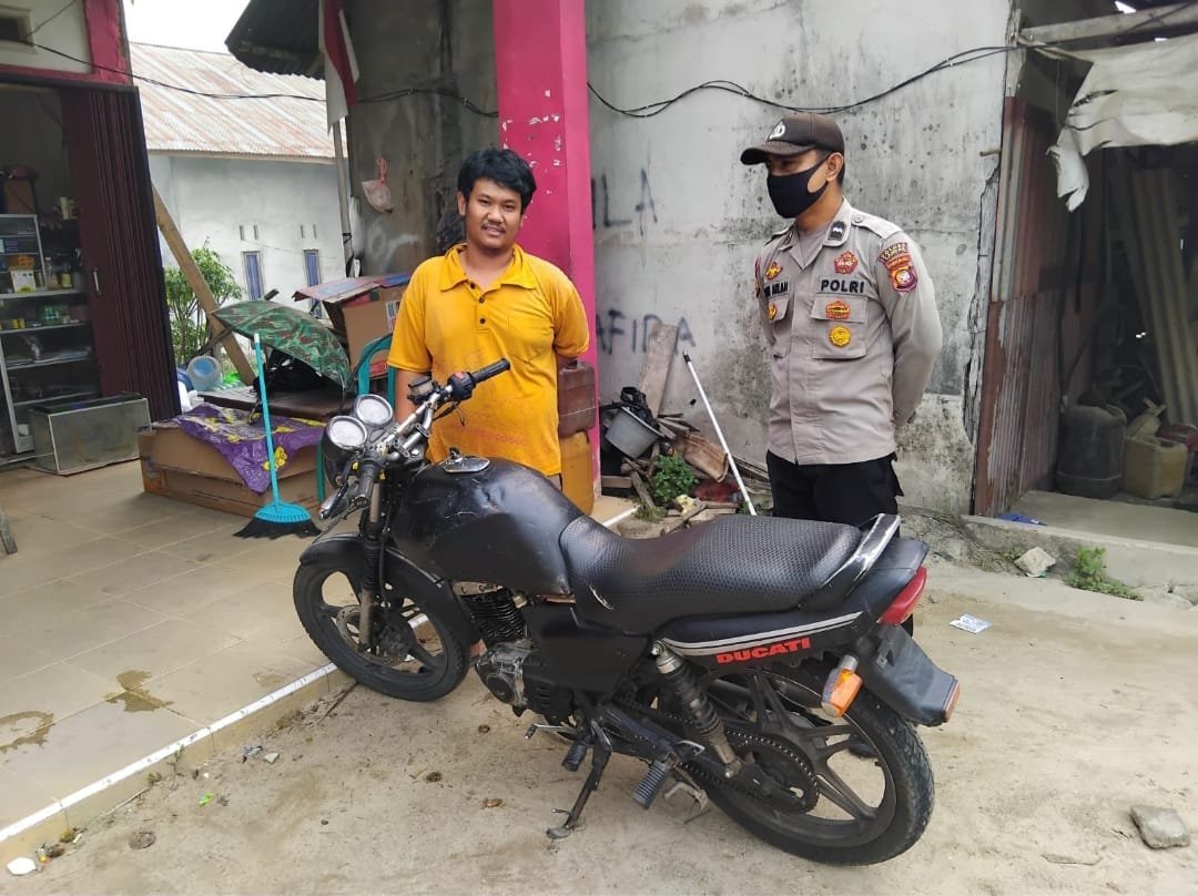 Temui Warga Saat Patroli, Polisi Tekankan Kewaspadaan terhadap Tindak Kejahatan