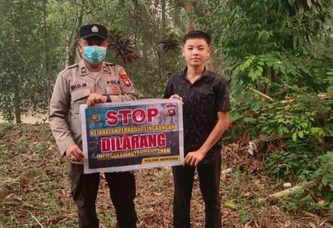 Melalui Sosialisasi, Warga Diajak Antisipasi Karhutla Di Wilayah Kecamatan Menyuke