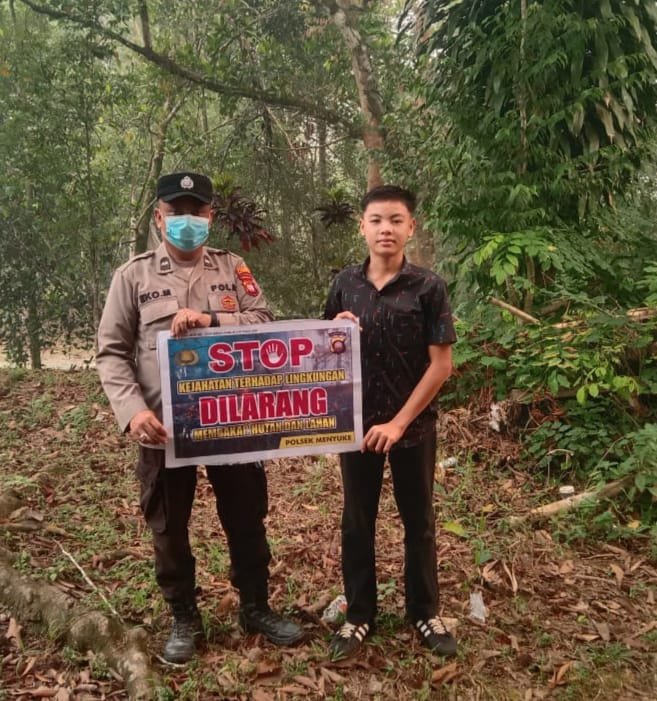 Melalui Sosialisasi, Warga Diajak Antisipasi Karhutla Di Wilayah Kecamatan Menyuke